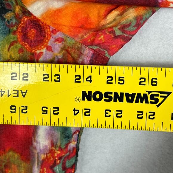 Polo Ralph Lauren Shirt Men's L Western Pearl Snap Psychedelic Aztec Vtg 90s - Picture 9 of 10